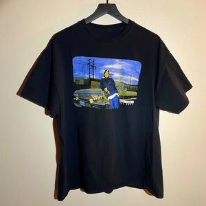 Ice Cube Rapper Graphic Hip-Hop Music Artist Short Sleeve T-shirt Size Large